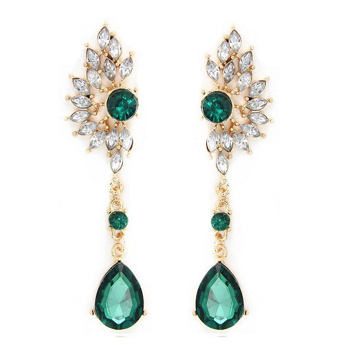 Big crystal sales chandelier earrings