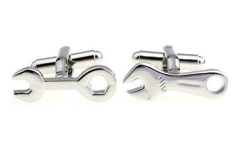 Wrench Spanner Toolbox Cufflinks