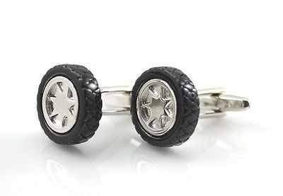 Tire car wheels Cufflinks