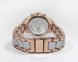 Rose Gold White Womens Watch