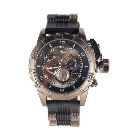 Black Mens (Invicta Style) Watch