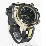 Gold Black Fashion Watch