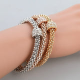 3 Pcs. 18K Bracelets