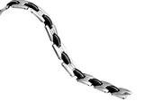 Silver Black Bracelet # 3