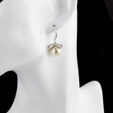Pearl Drop Gold Plated Earrings
