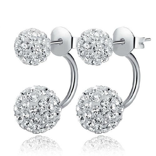 Disco ball 2025 diamond earrings