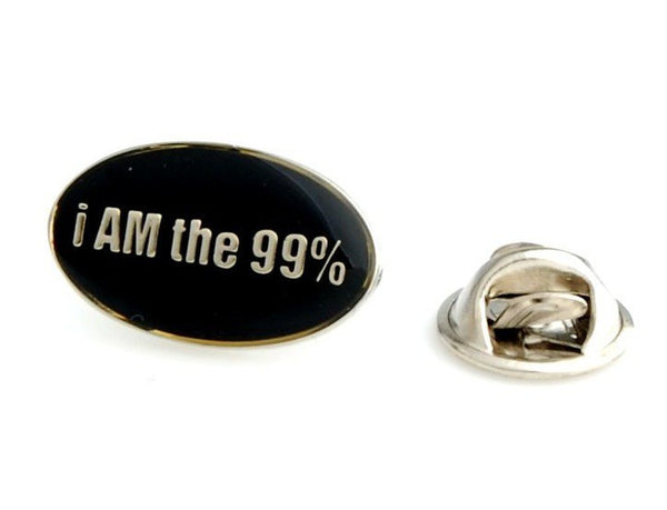 I Am The 99% Lapel Pin