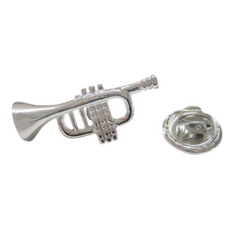 Trumpet Lapel Pin Tack Tie