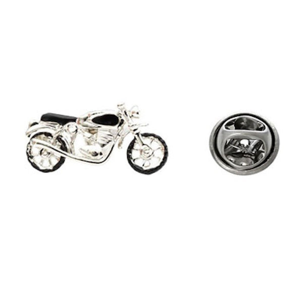 Motorcycle Vintage Lapel Pin Tack Tie Bike
