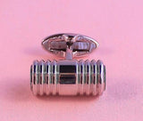 Silver Tin Cufflinks