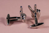 Hand Peace Sign Cufflinks