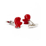 Red Boxing Golve Cufflinks