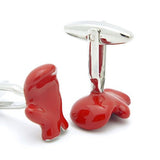 Red Boxing Golve Cufflinks