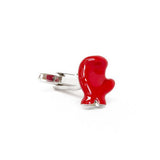 Red Boxing Golve Cufflinks