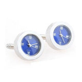 Blue Functional Watch Cufflinks