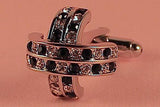 Cross Black Crystals Cufflinks