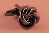 Gun Metal Knot Cufflinks