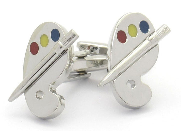 Artist Paint Palette Cufflinks