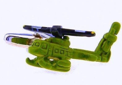 Army Helicopter Cufflinks