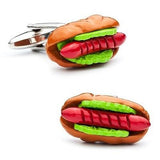Hot Dog Cufflinks