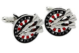 Dart Board Cufflinks