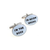 I'M The Boss Cufflinks