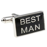 Best Man Square Cufflinks