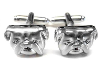 Bulldog Dog Cufflinks