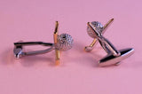 Gold Club Ball Cufflinks
