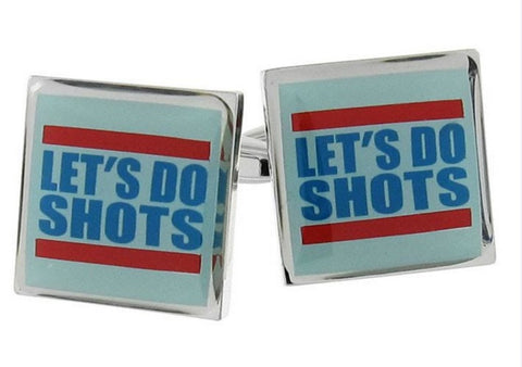 Lets Do Shots Cufflinks