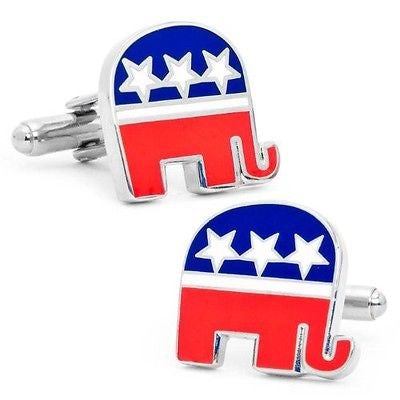 Republican Elephant Cufflinks