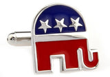 Republican Elephant Cufflinks