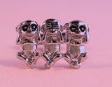 Three Monkey Cufflinks