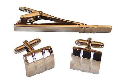 Silver Combo Cufflinks