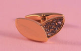 Gold Heart Cufflinks