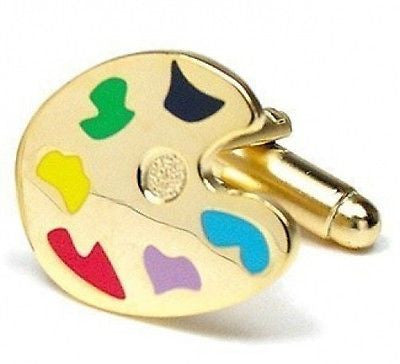 Palette Paint Cufflinks