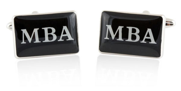 MBA Masters Business Administration Cufflinks