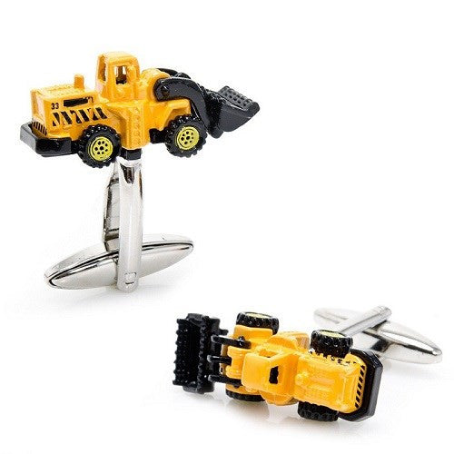 Bulldozer Cufflinks