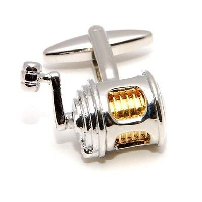 Fishing Reel Cufflinks