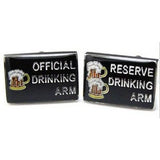 Official Drinking Reserve Arm Cufflinks