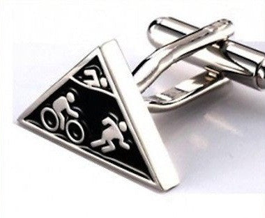 Triathlon Cufflinks