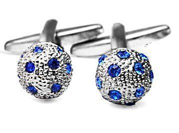 Silver Ball Cufflinks