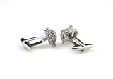 Silver Crown Cufflinks