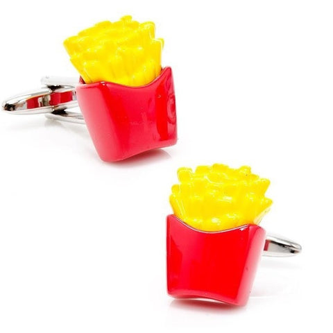 French Fries Fry Cufflinks