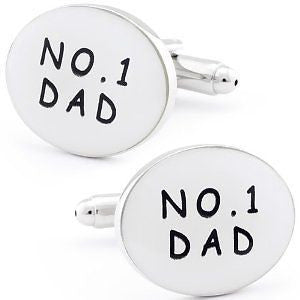 Number 1 Dad Cufflinks