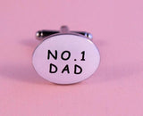Number 1 Dad Cufflinks