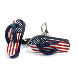 USA Flip Flop Cufflinks