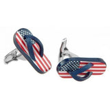 USA Flip Flop Cufflinks