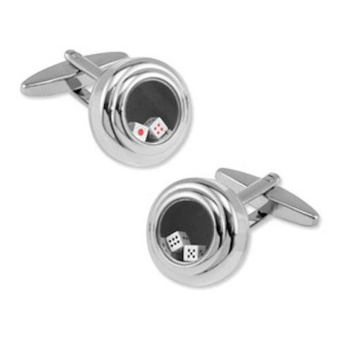 Dice Cufflinks Las Vegas Cufflinks