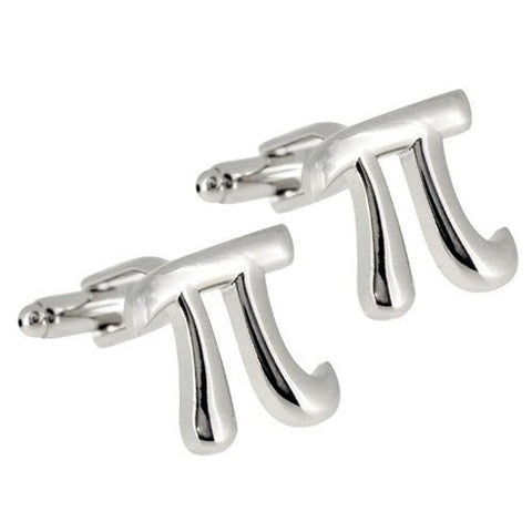 Pie Pi Math Cufflinks